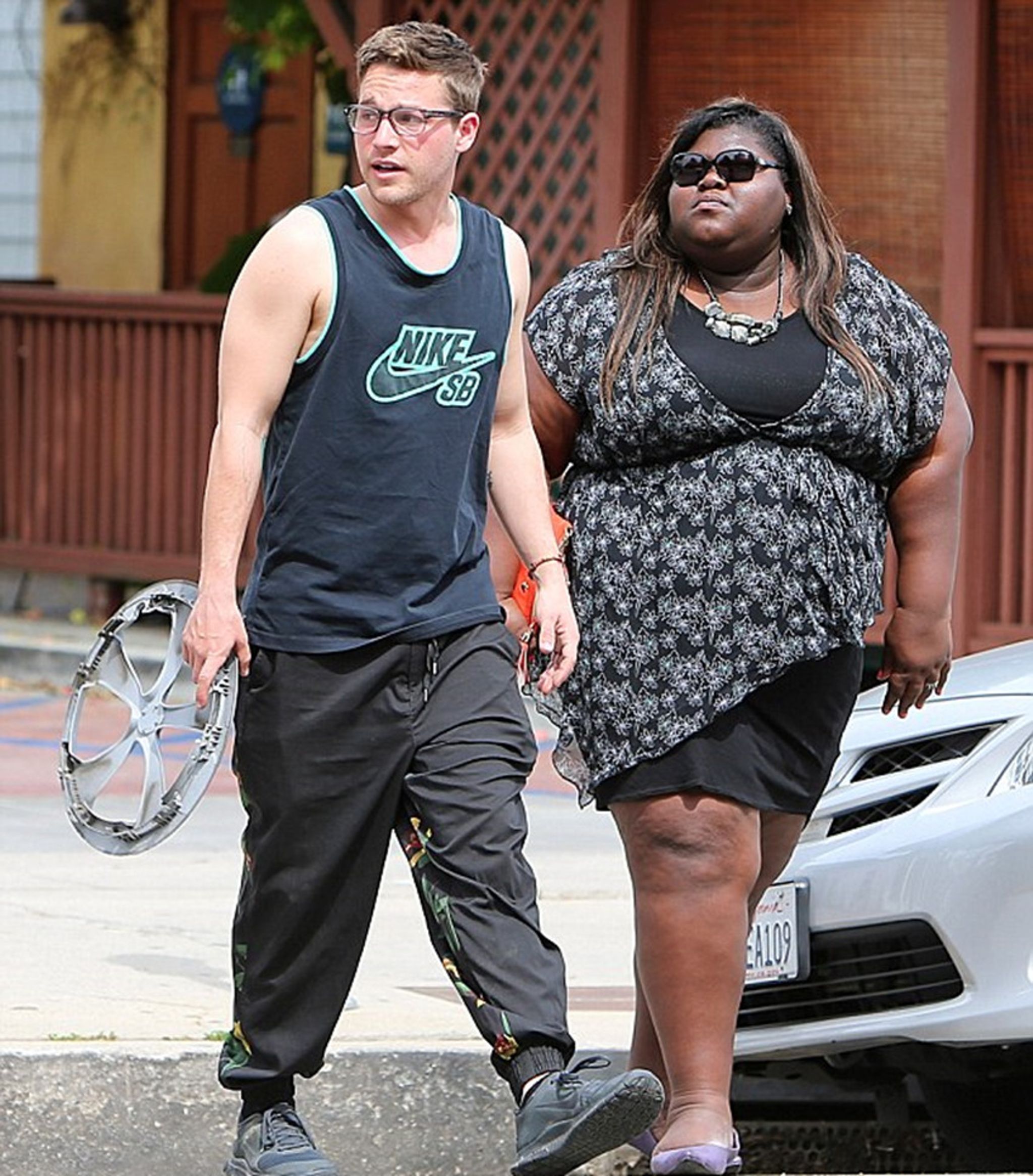 Gabourey Sidibe and boyfriend