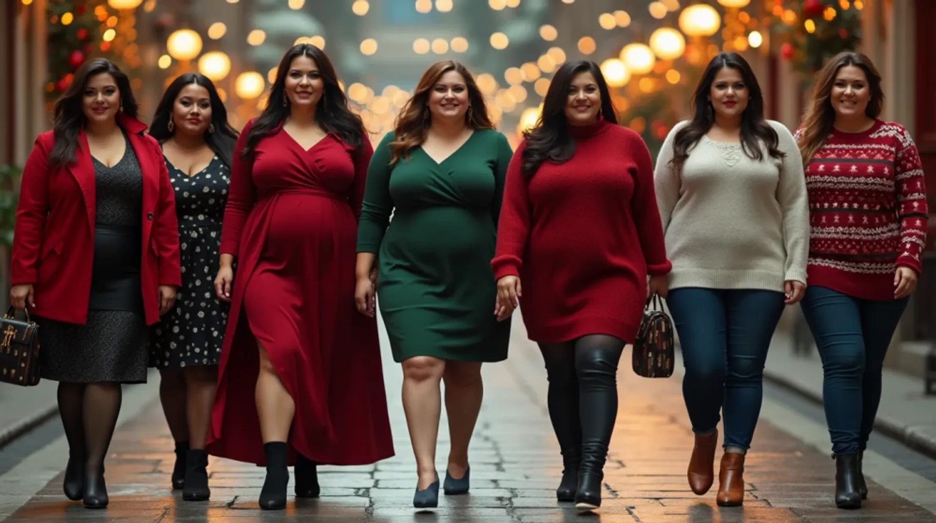 plus size christmas dress