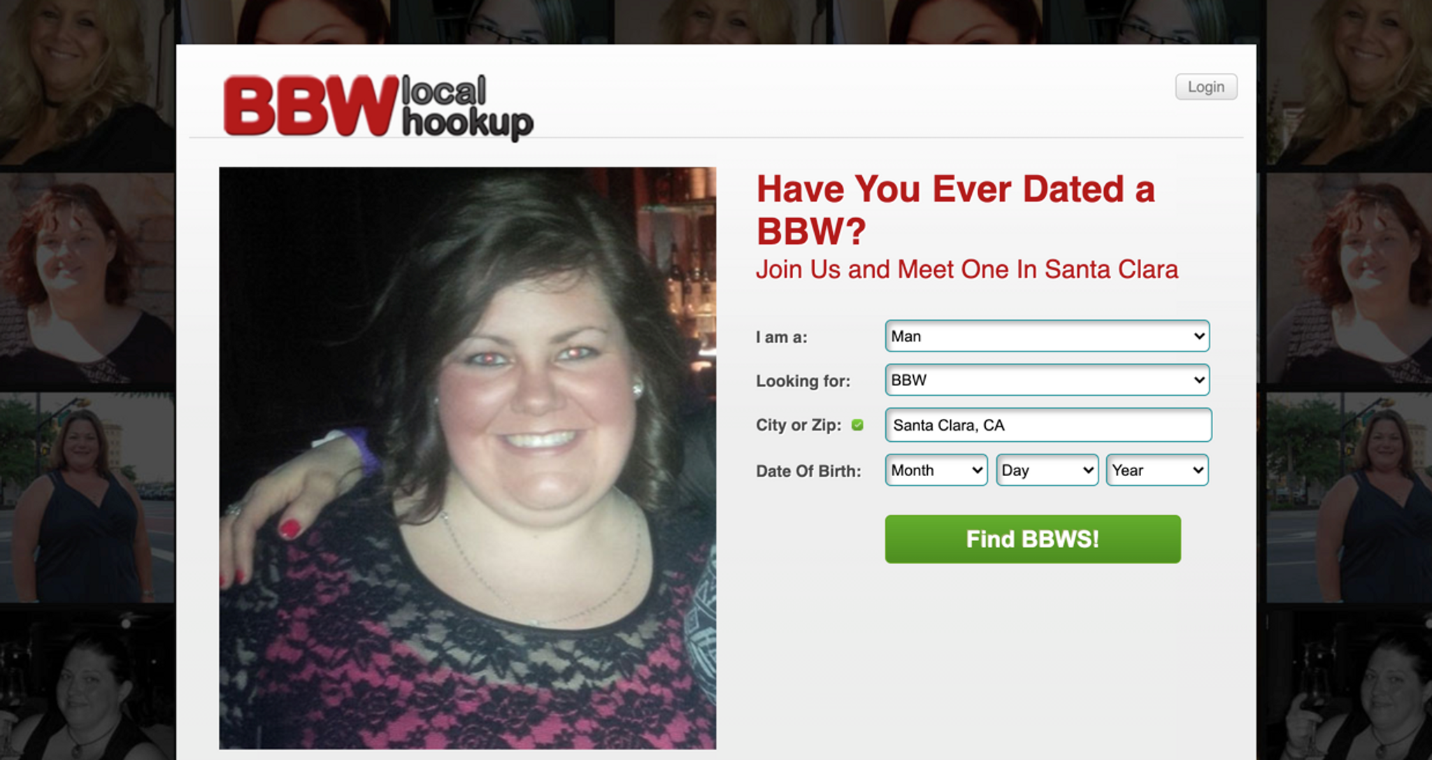 a dating app for plus size women