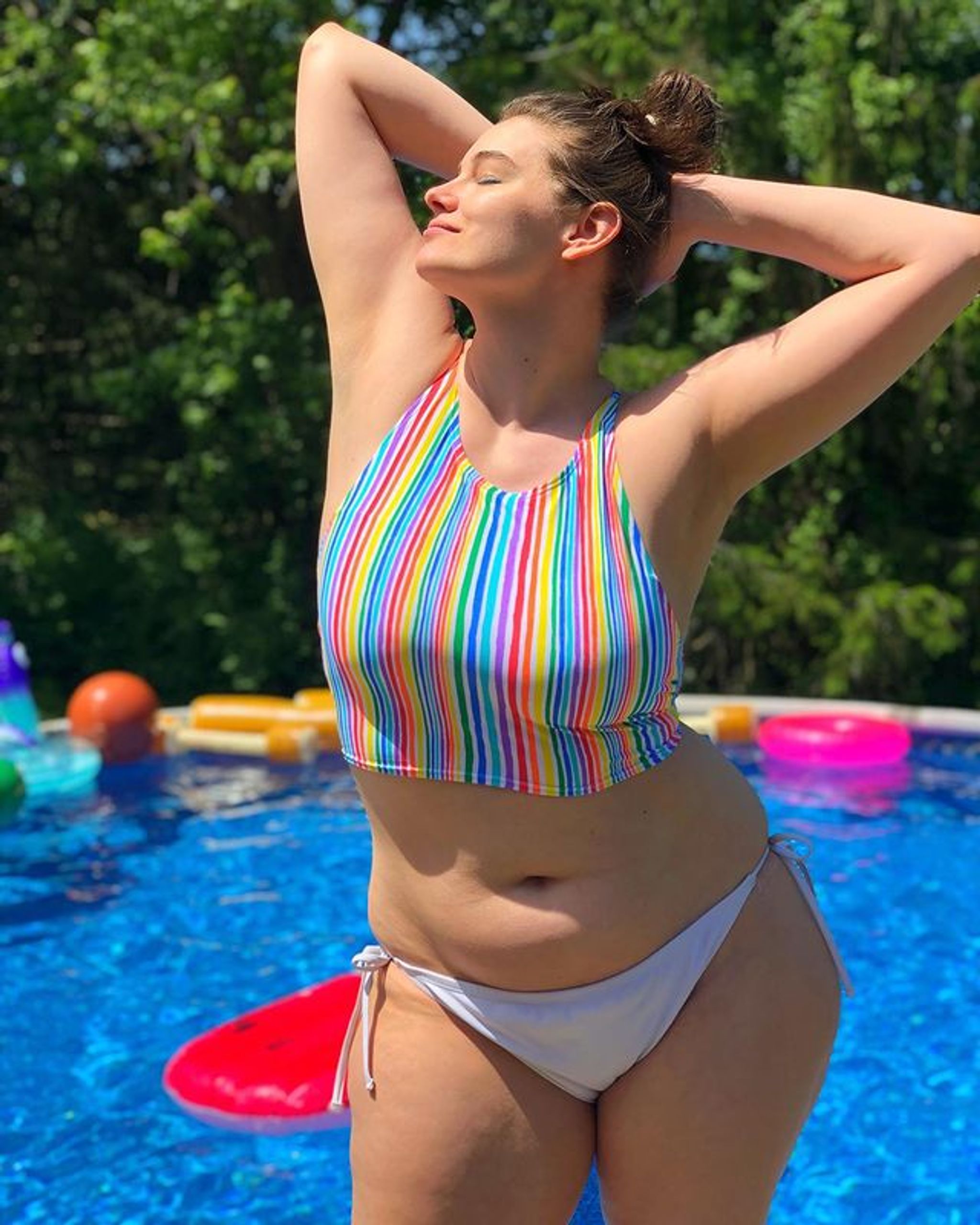 Jennie Runk- curvy plus size bikini models