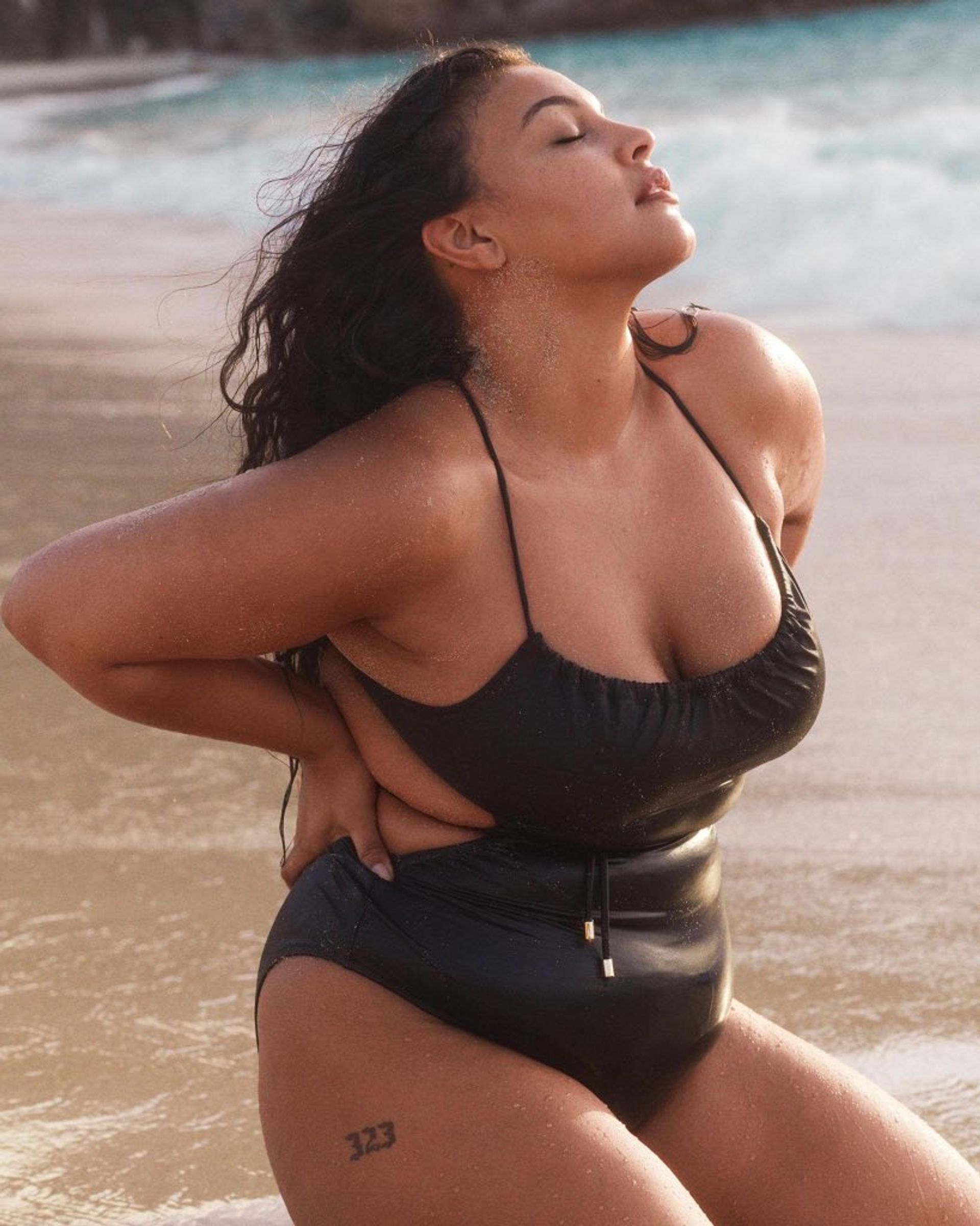 hot plus size swimsuit models