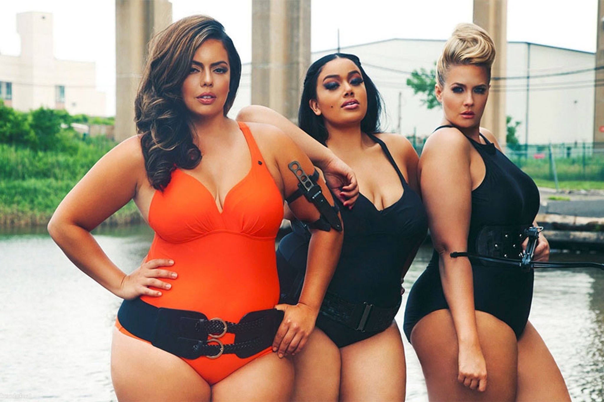 Inside the plus-size modelling agency where curvy beauties