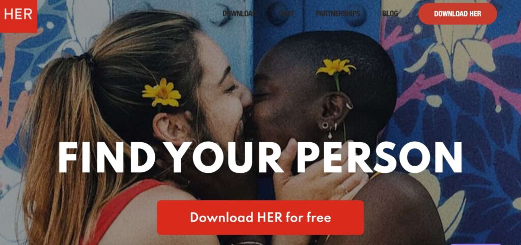 you can date a lesbian on 'Her'