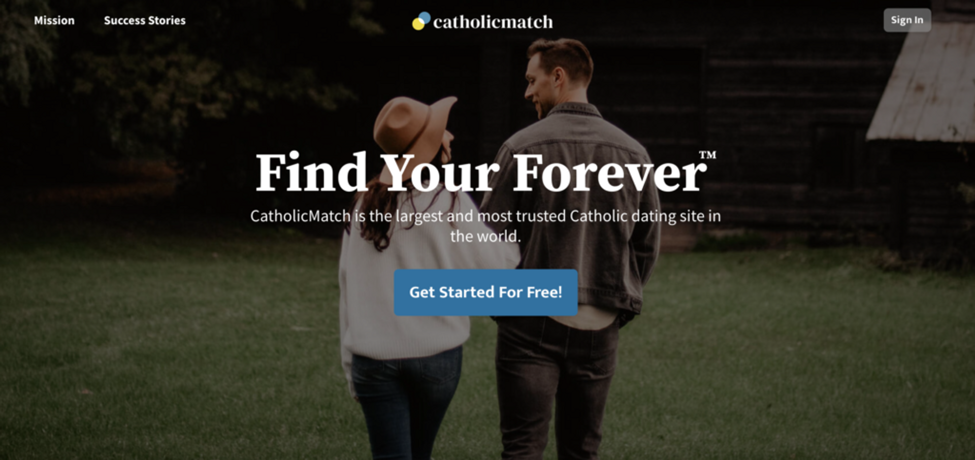 CatholicMatch website