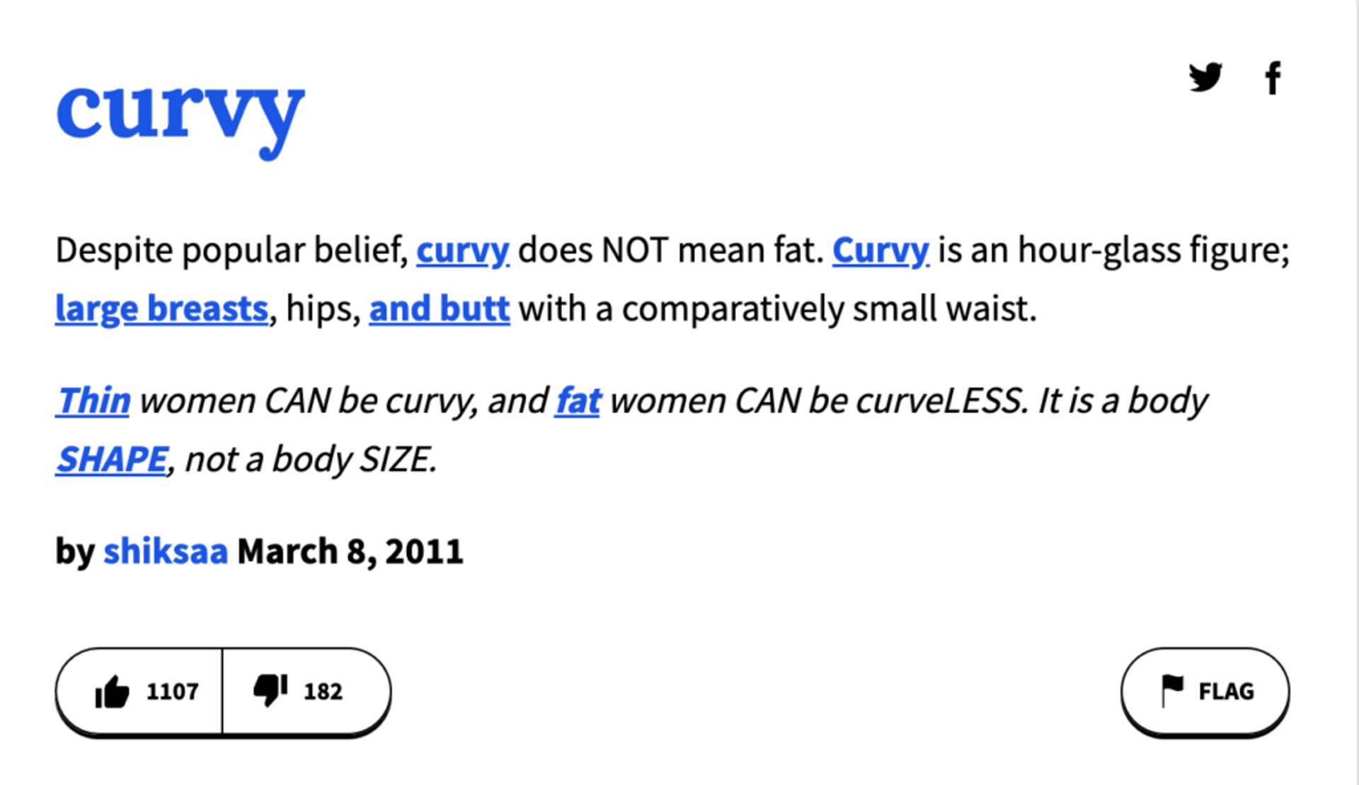curvy body means