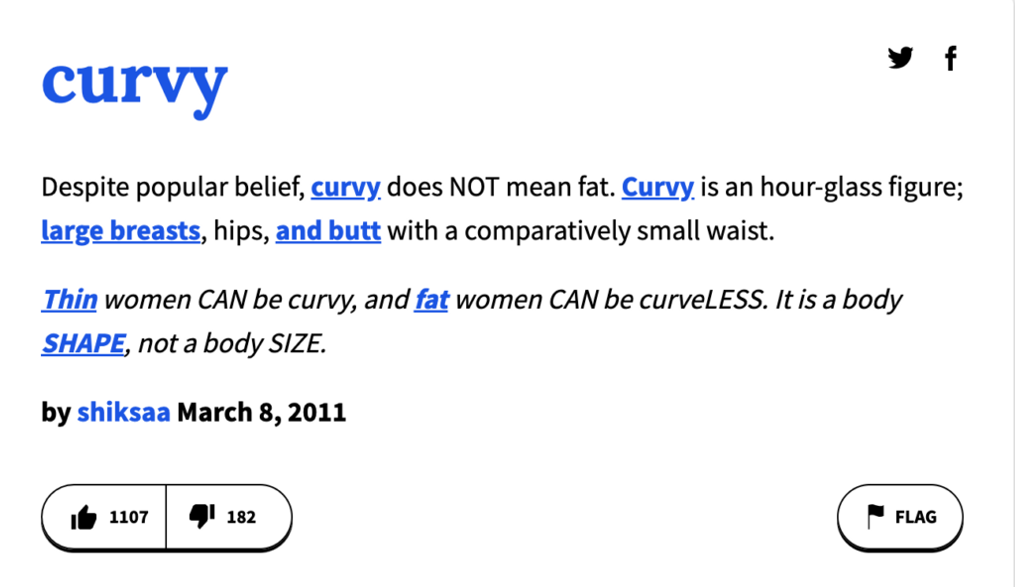 curvy body means