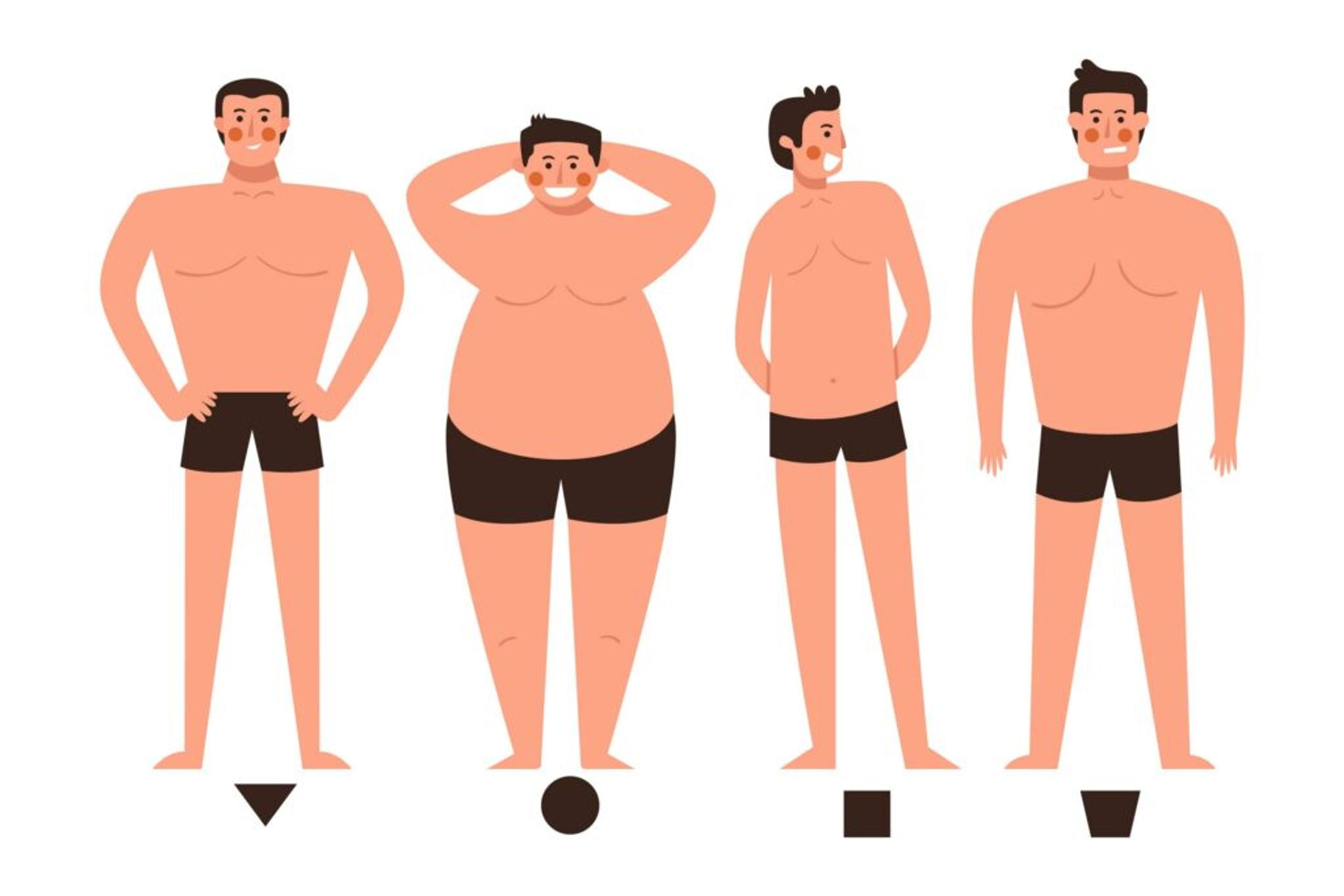 curvy man body types