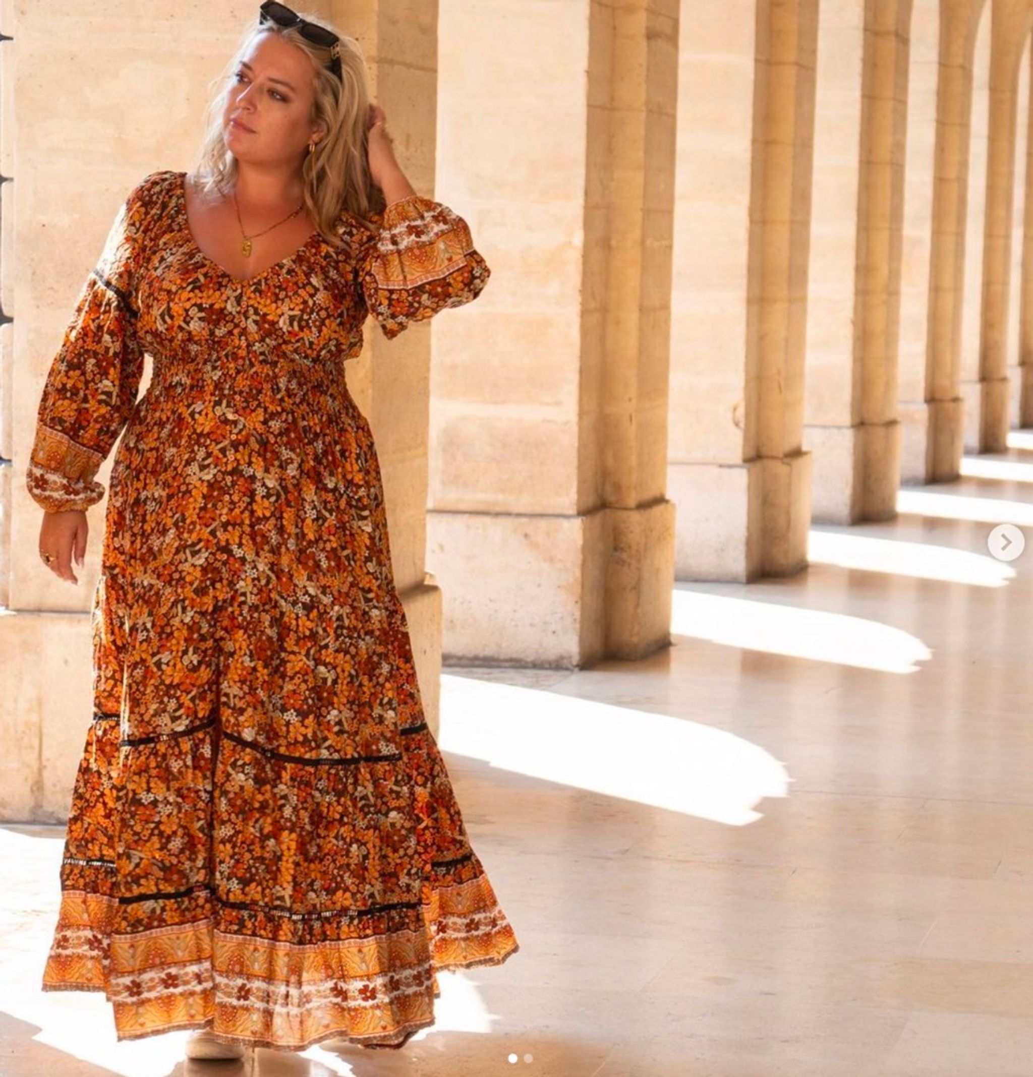 plus-size styles of bohemian