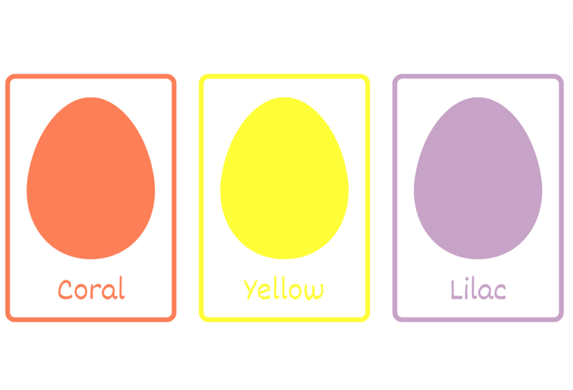 bright colors for curvy: Coral, Lilac, Yellow