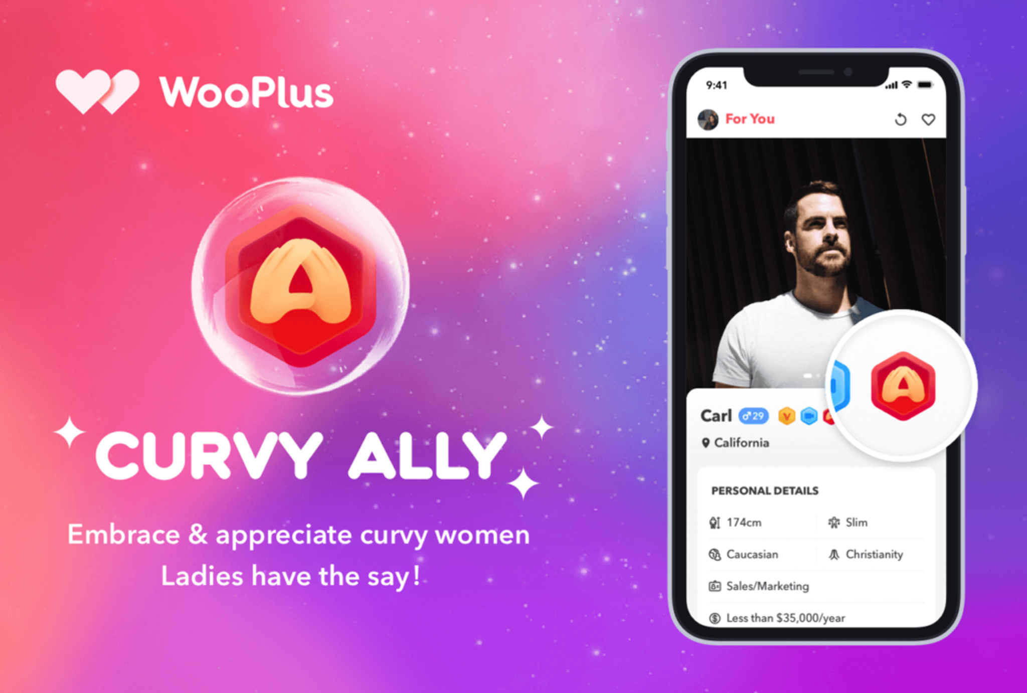 WooPlus curvy ally