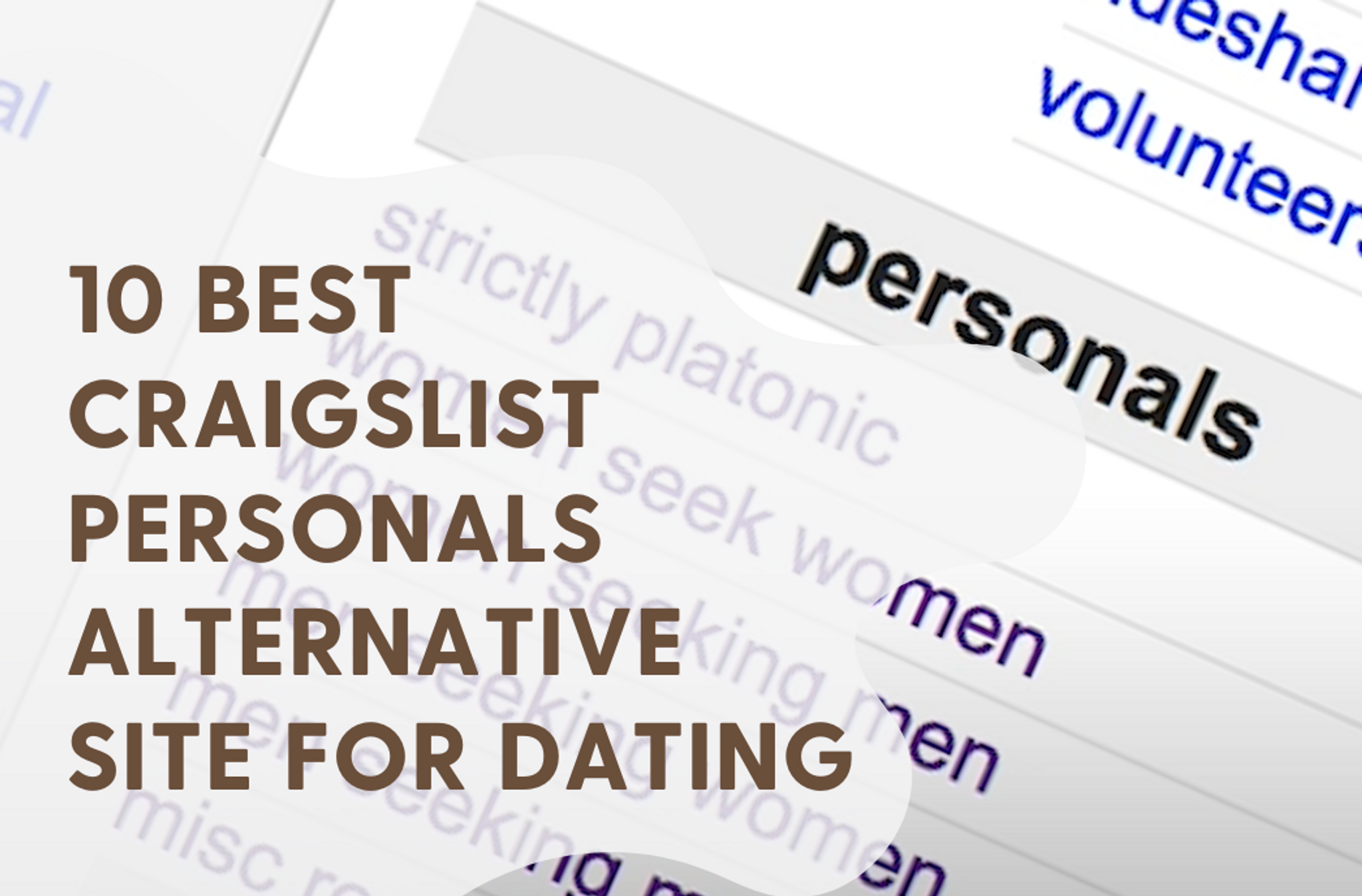 10 best craigslist personals alternatives