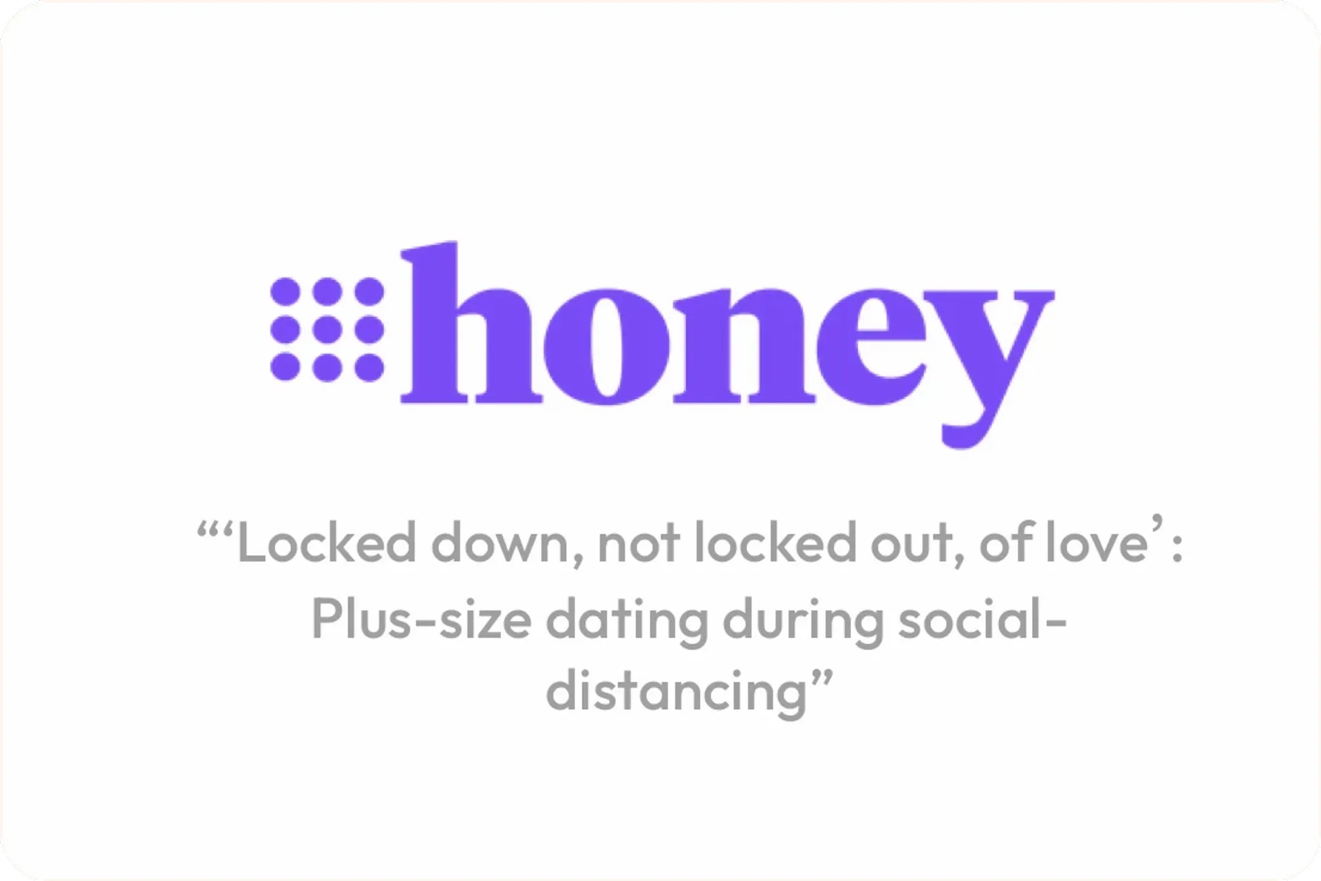 https://honey.nine.com.au/latest/coronavirus-dating-woo-plus-opens-platform-to-curvy-singles/b43a8261-ec24-4be5-a4b8-2bd59d6c2341
