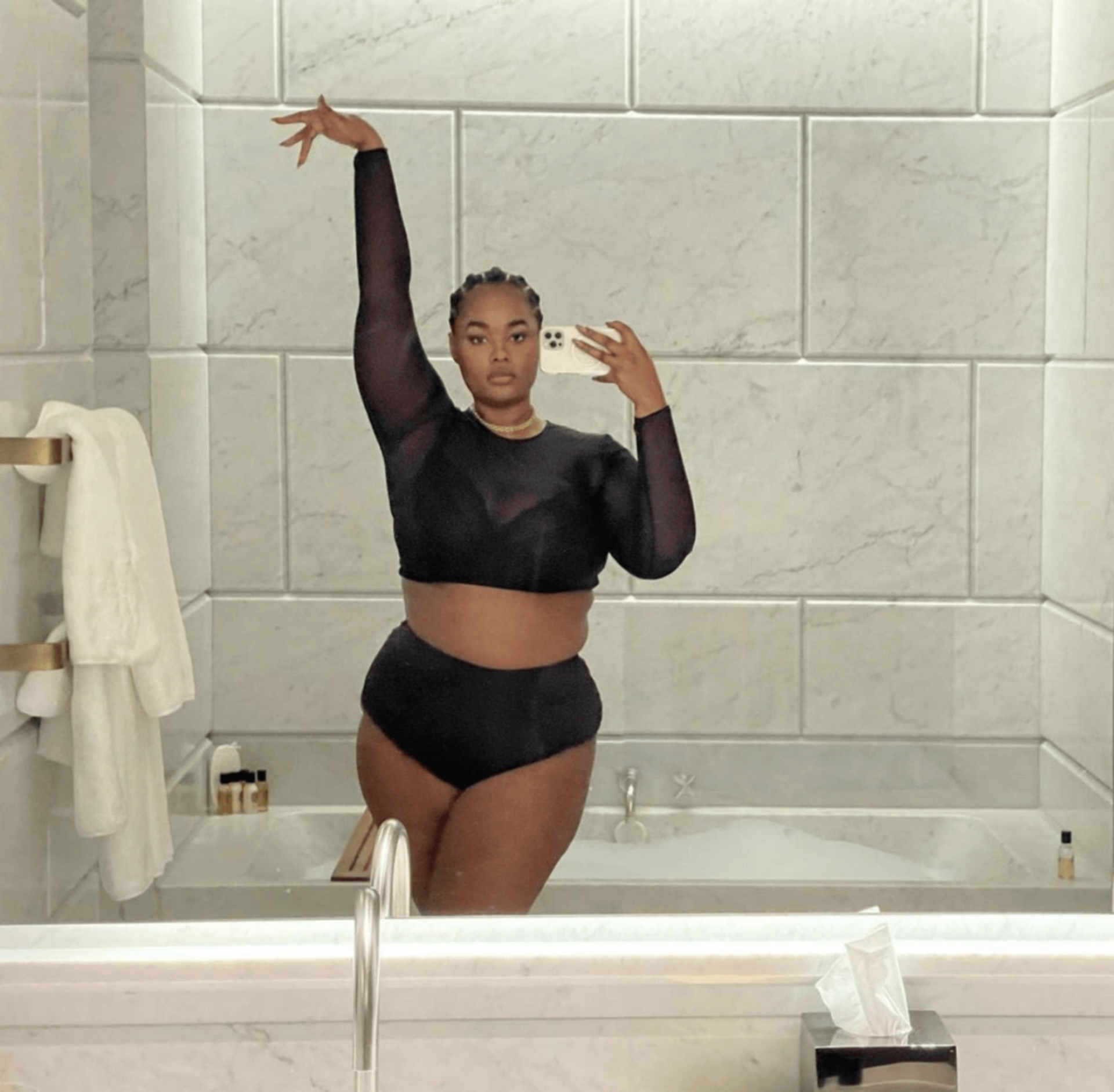 BBW bikini model precious lee