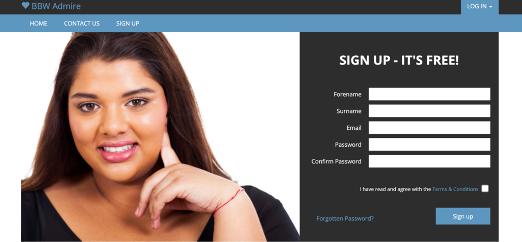 free bbw dating
